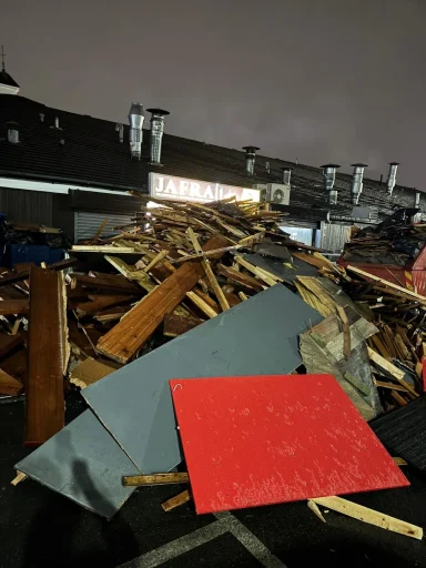 Emergency Commercial Clearance – 6 Tons of Wood Emergency Commercial Clearance